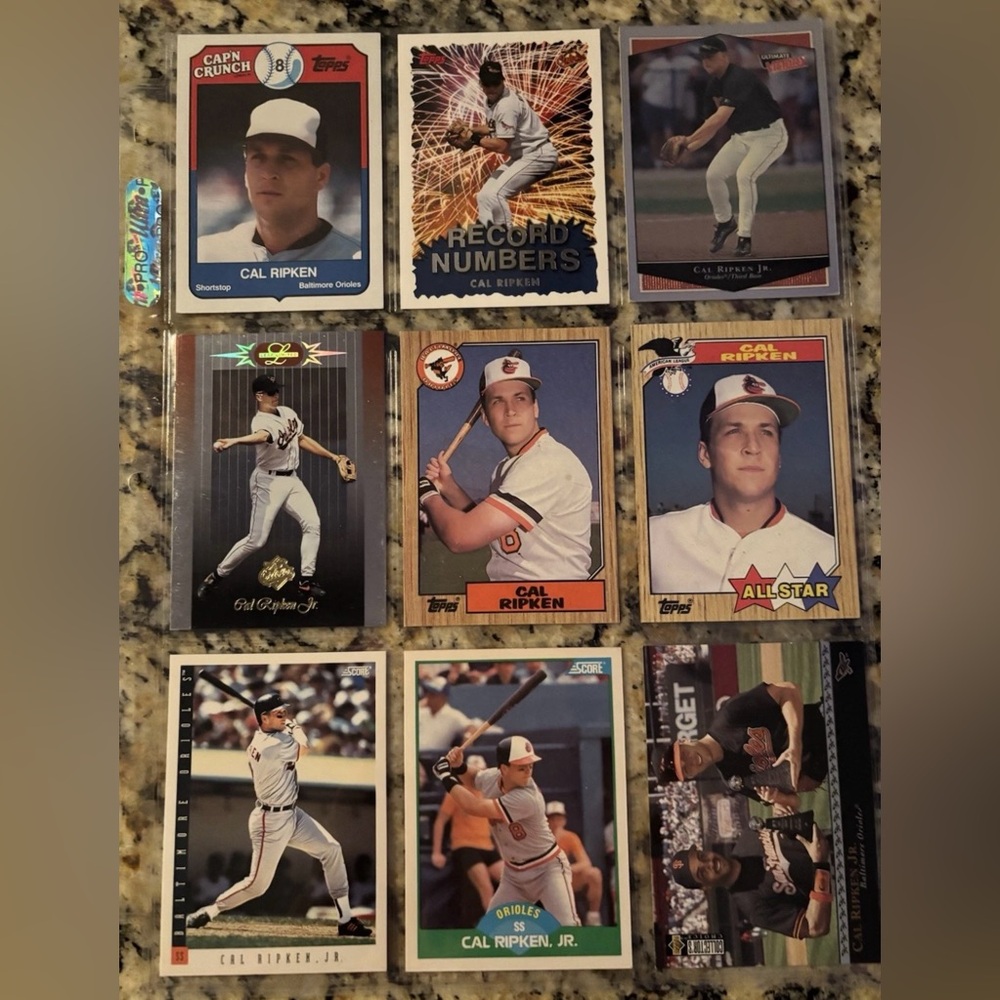 Cal Ripken Jr. Trading Card Set - Multi-Color